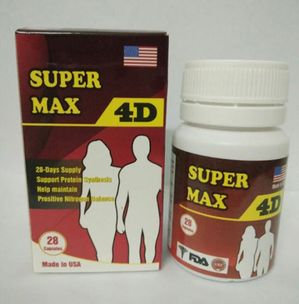 Thành phần của thuốc tăng cân Super Max 4D